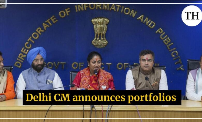 Watch | Delhi CM Rekha Gupta announces cabinet portfolio allocation: Who got what portfolio?