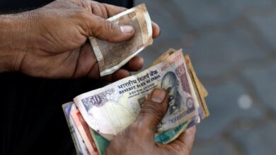 Rupee slips 13 paise to hit fresh lifetime low of 96.83 against U.S. dollar